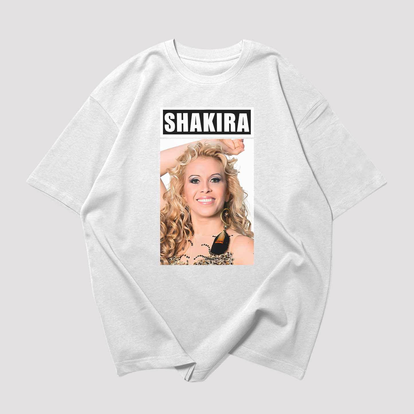 Camiseta Oversized Shakira Meme