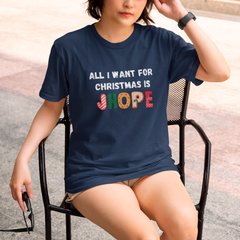 Camiseta Básica Christmas BTS All I Want For Christmas Is JHope