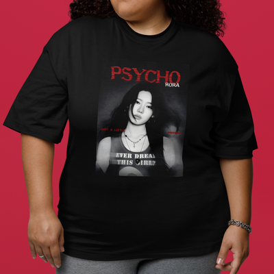 Camiseta Básica Babymonster Psycho Rora