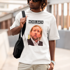Camiseta Básica Nickelback Meme