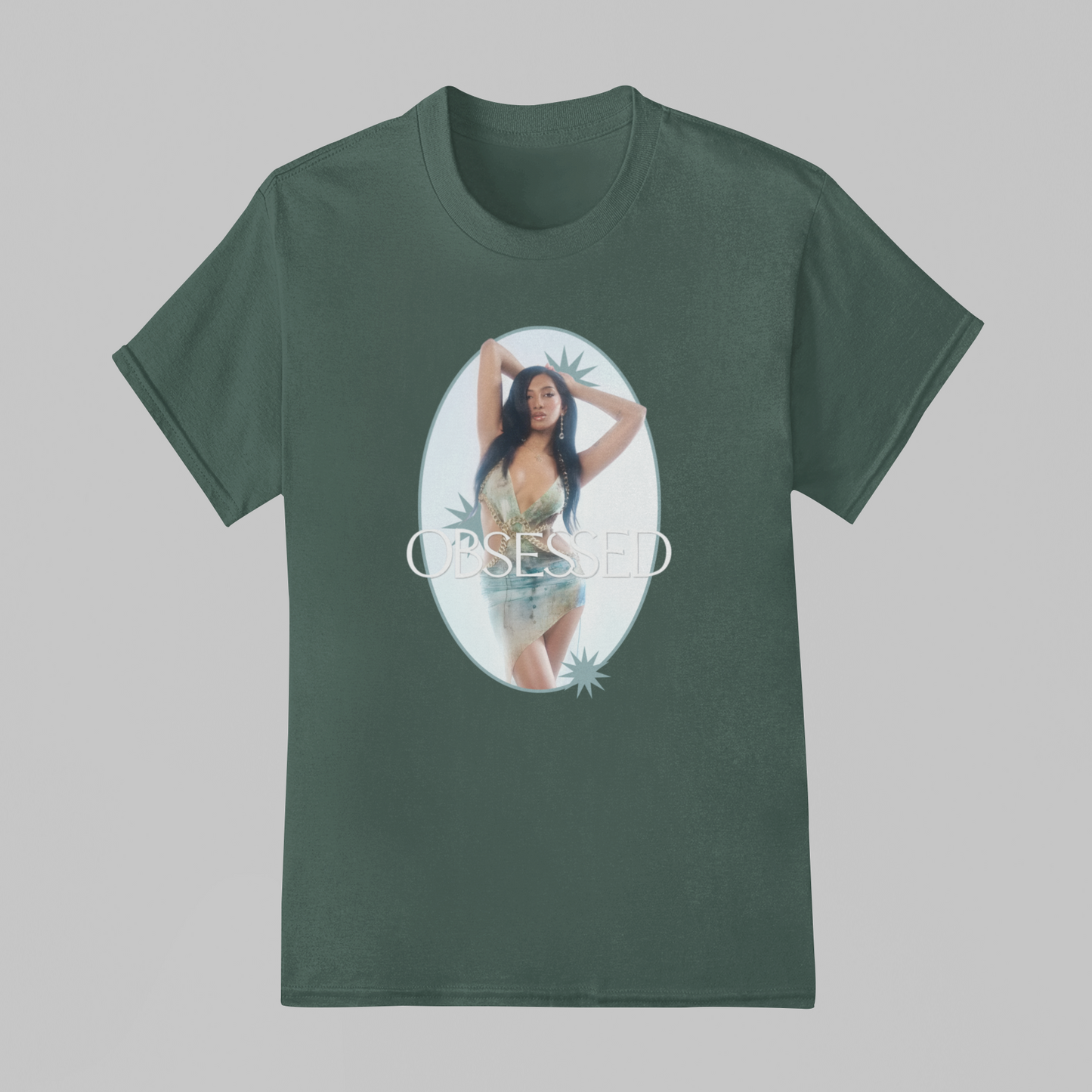 Camiseta Básica Katseye Lara Obsessed