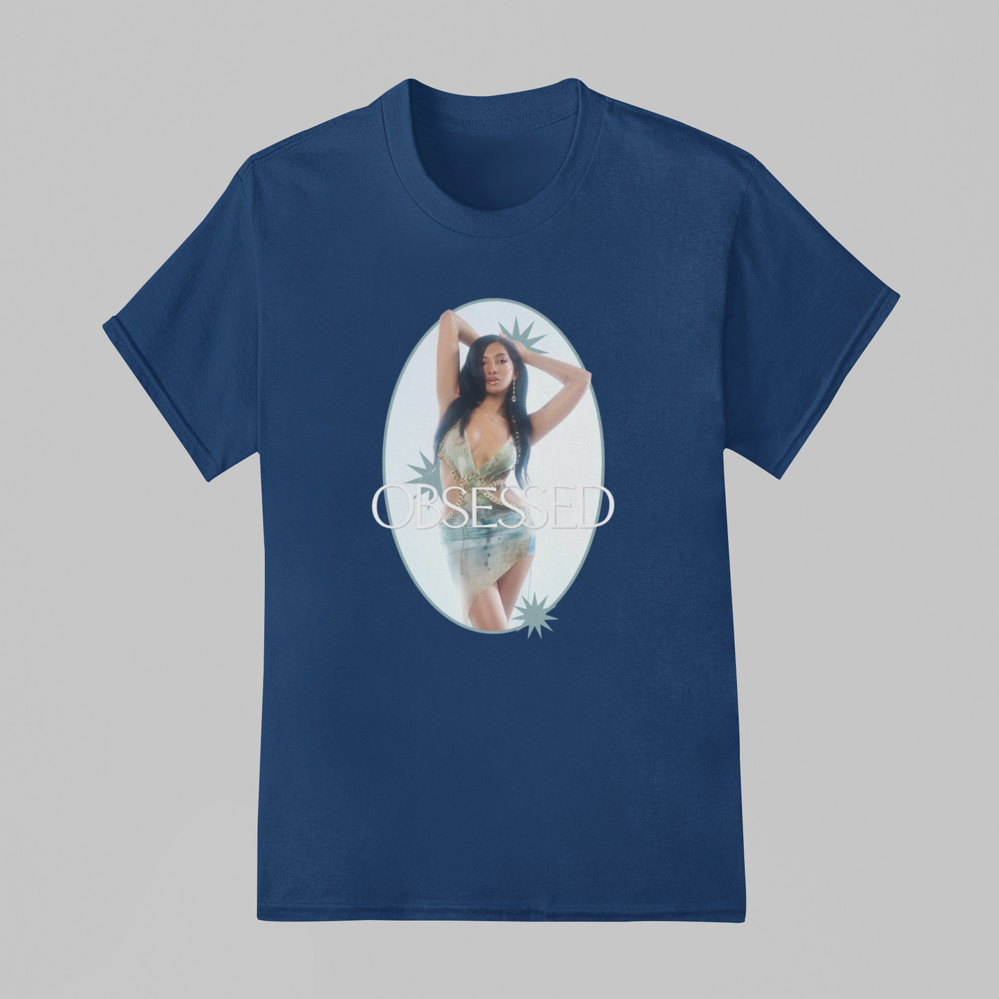 Camiseta Básica Katseye Lara Obsessed