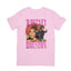Camiseta Básica Whitney Houston 90's Vintage-ROSA BEBE