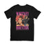 Camiseta Básica Whitney Houston 90's Vintage-PRETO