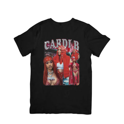 Camiseta Básica Cardi B 90'S Preto