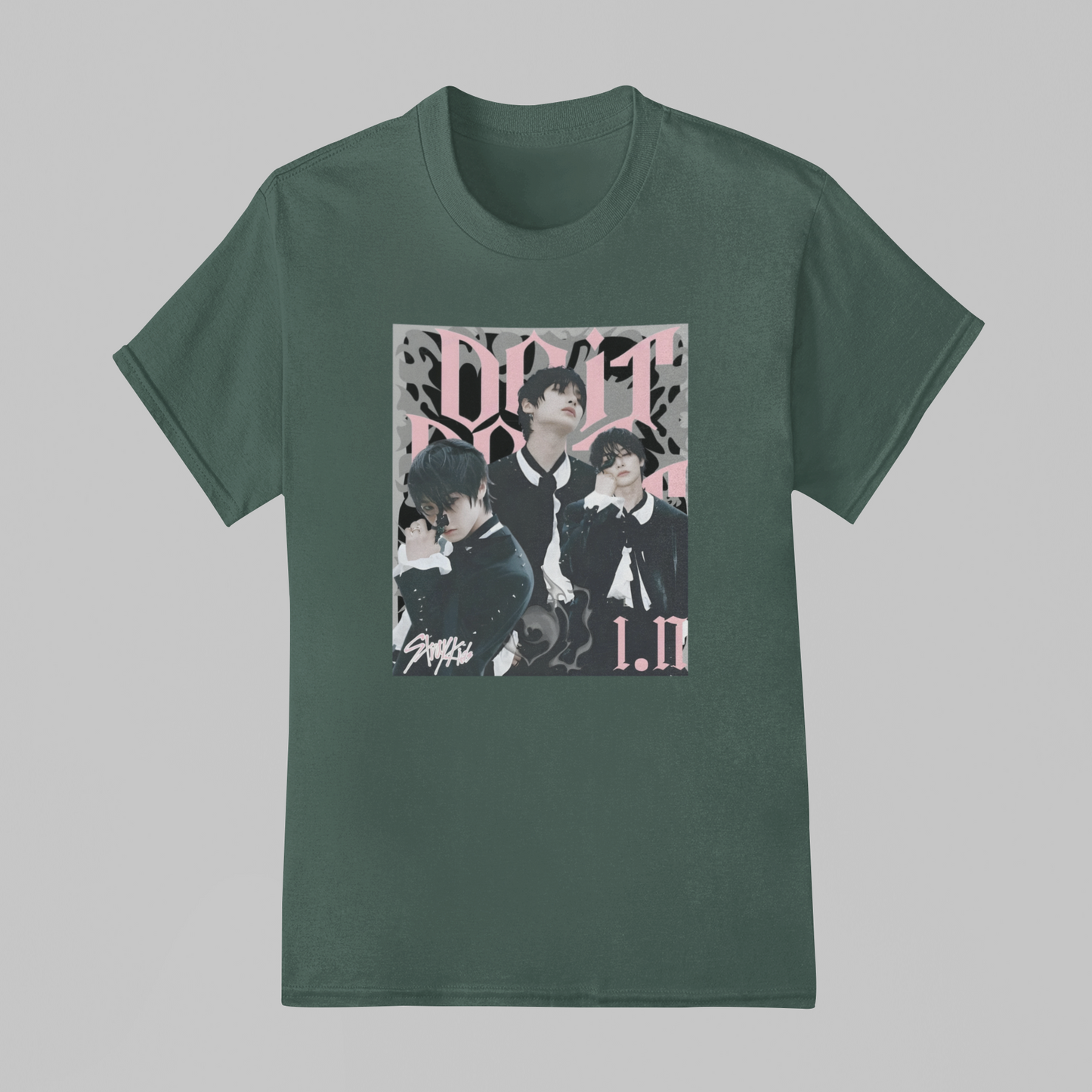 Camiseta Básica Stray Kids IN Do It Aesthetic