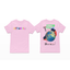Camiseta Básica Travis Scott Astroworld Rosa Bebê 