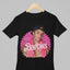 Camiseta Básica Justin Bieber Barbie Mood Preto