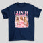 Camiseta Básica Ariana Grande Glinda - azul-marinho