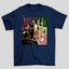 Camiseta Básica Ariana Grande Wicked Movie Collab- azul-marinho