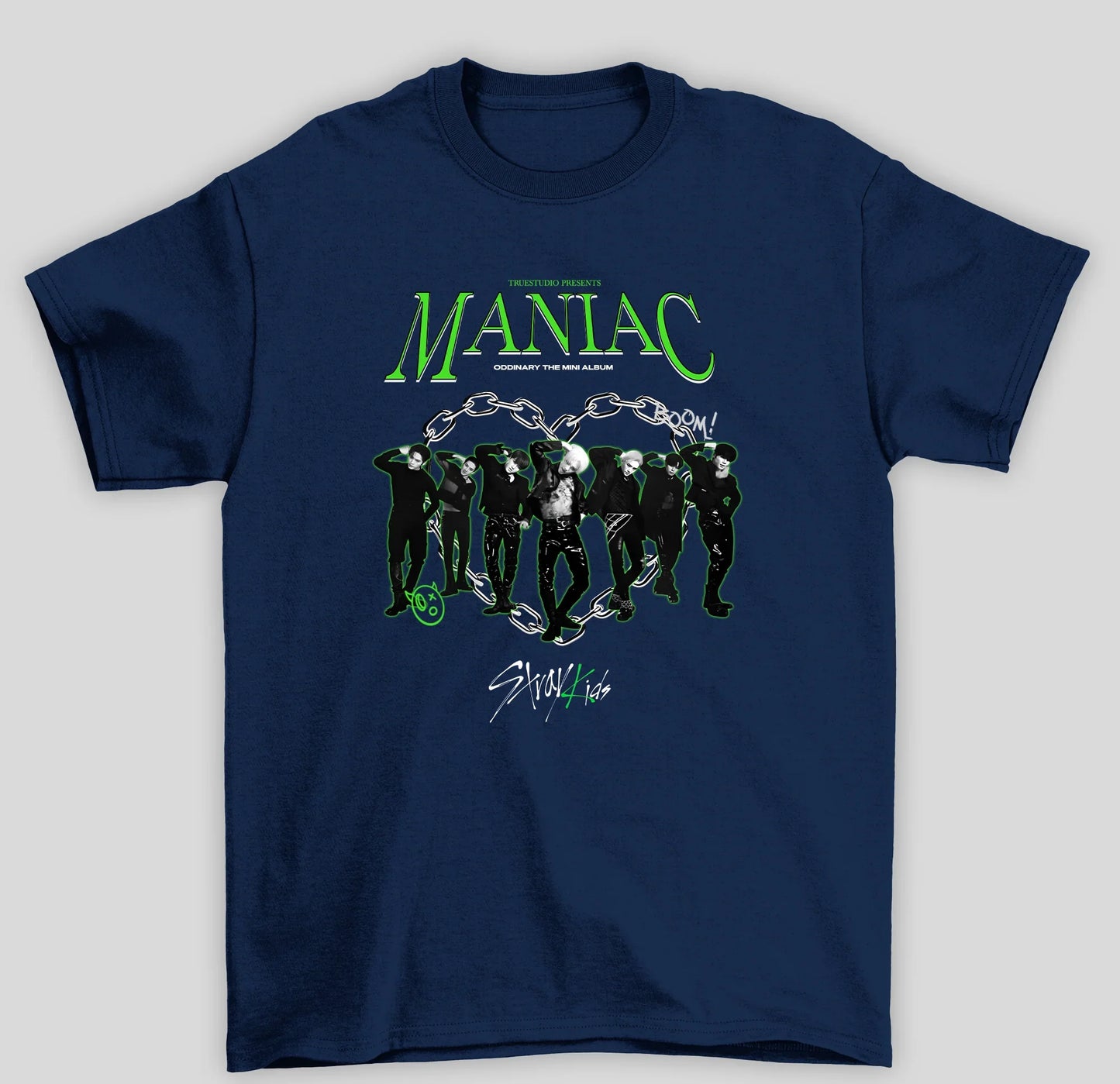 Camiseta Básica Stray Kids Maniac