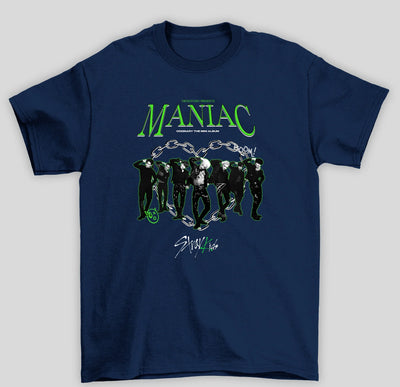 Camiseta Básica Stray Kids Maniac