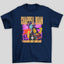 Camiseta Básica Chappel Roan Favorite Artist- azul-marinho