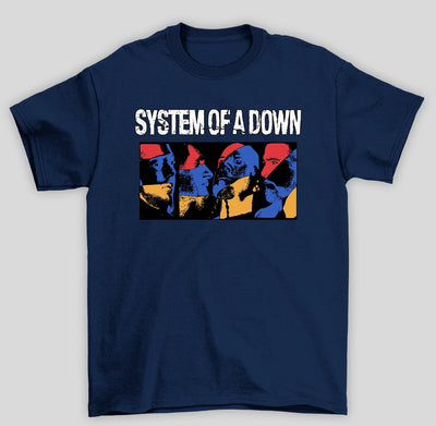 Camiseta Básica System Of A Down S.O.A.D