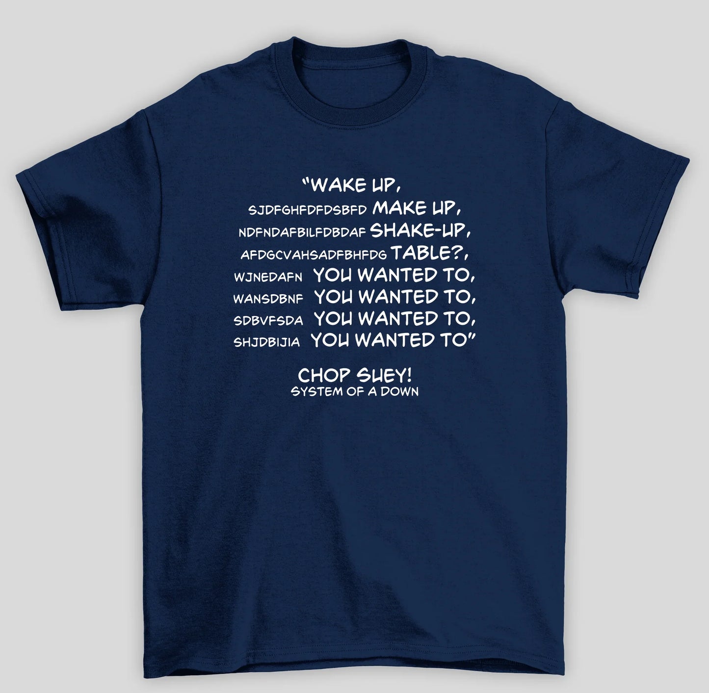 Camiseta Básica System Of A Down Wake Up