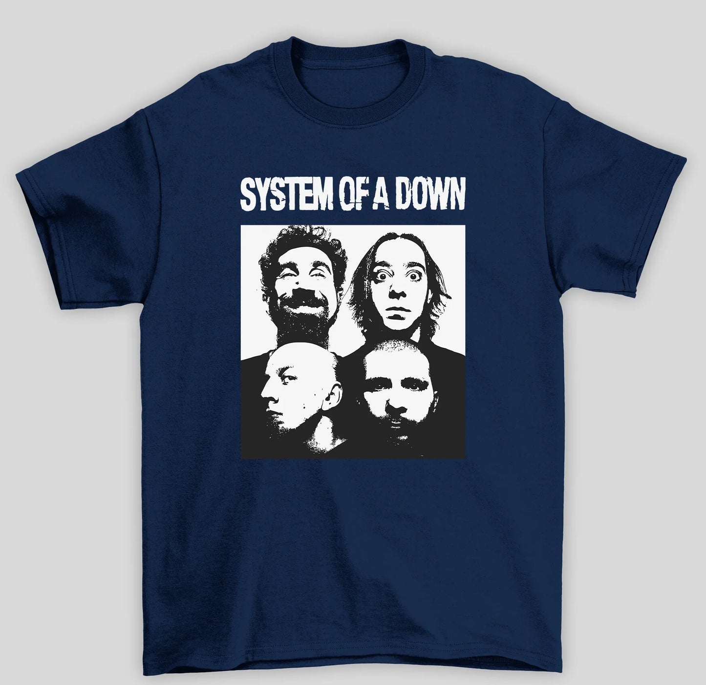 Camiseta Básica System Of A Down Band