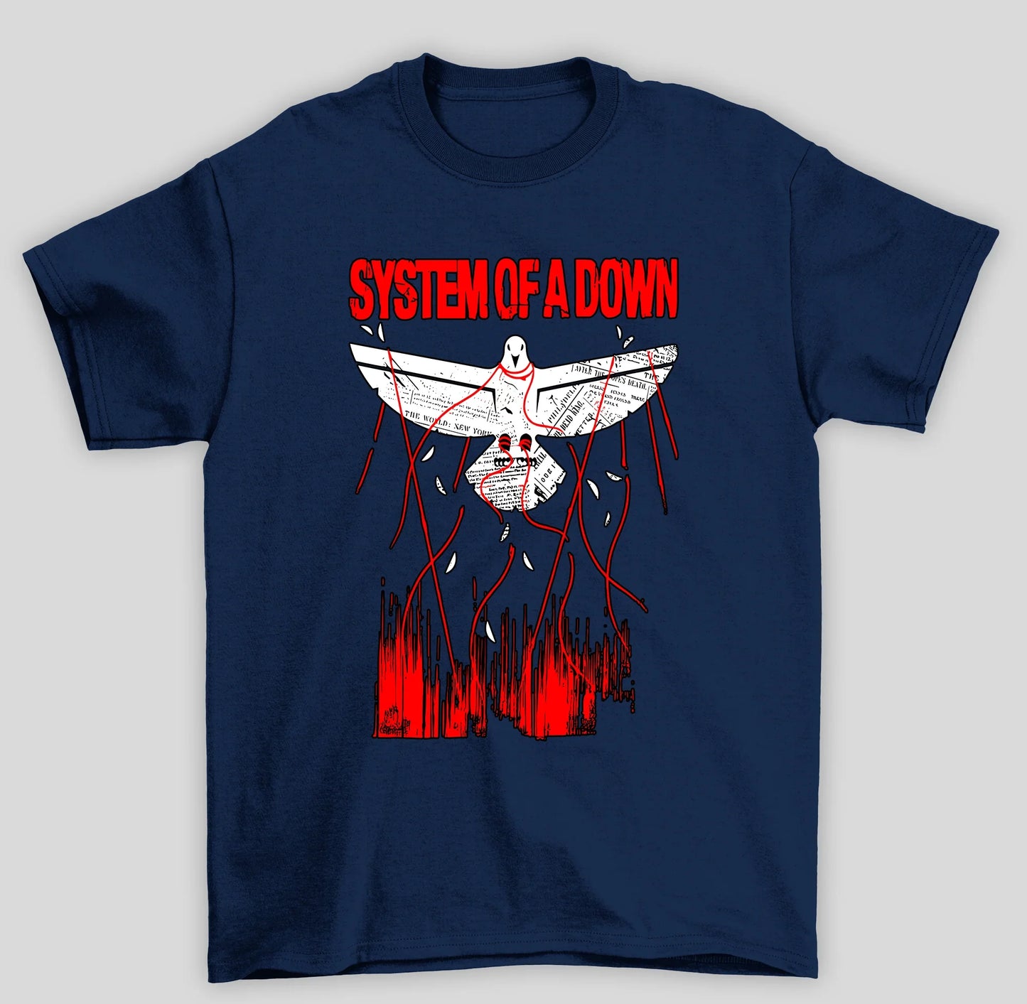 Camiseta Básica System Of A Down Dove
