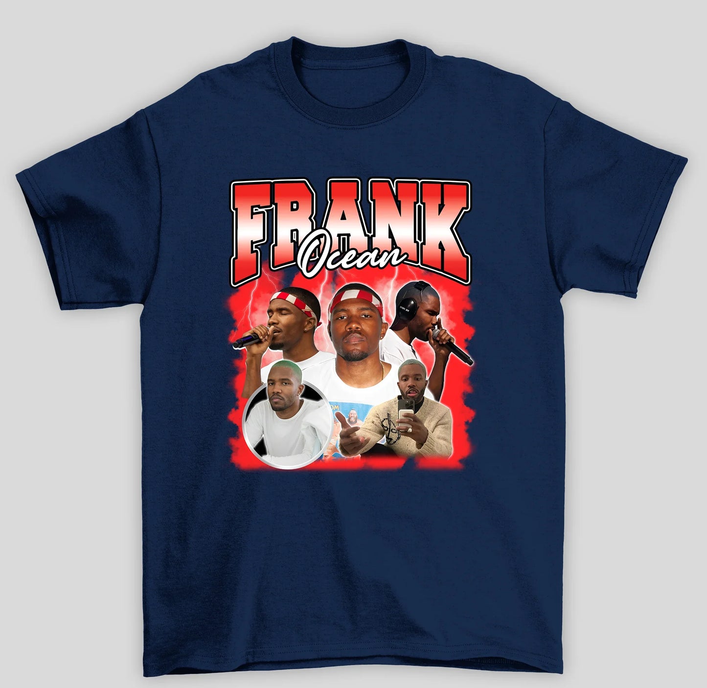 Camiseta Básica Frank Ocean Collage