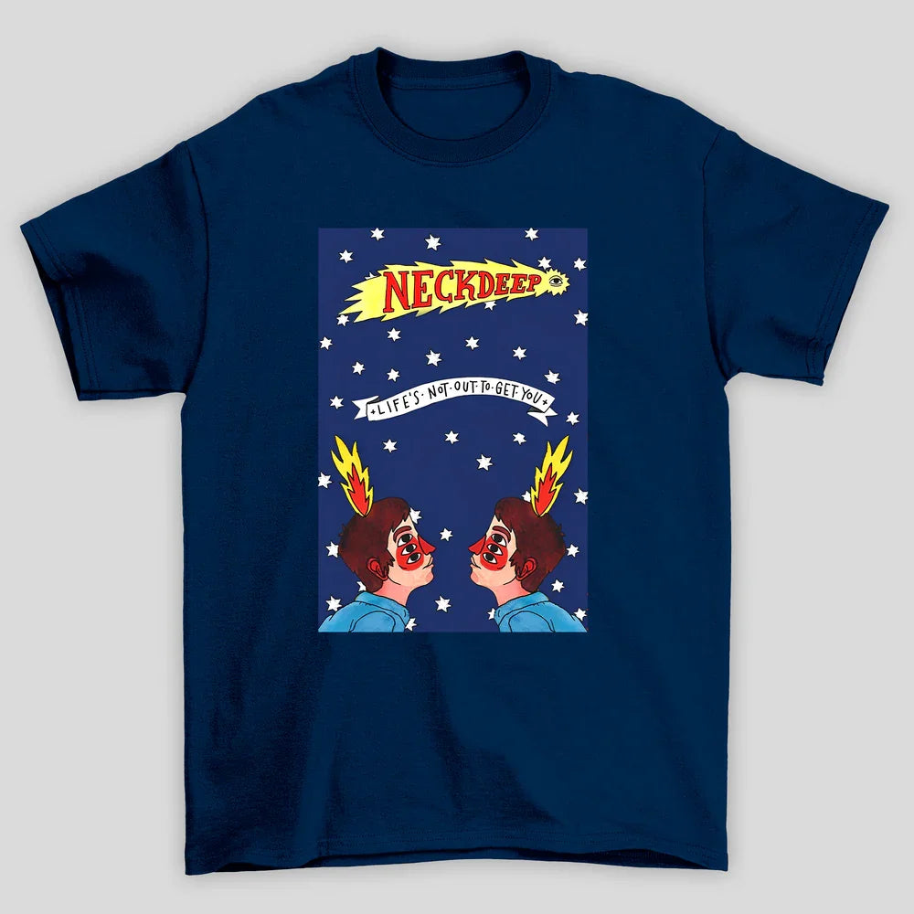 Camiseta Básica Neck Deep LNOTGY