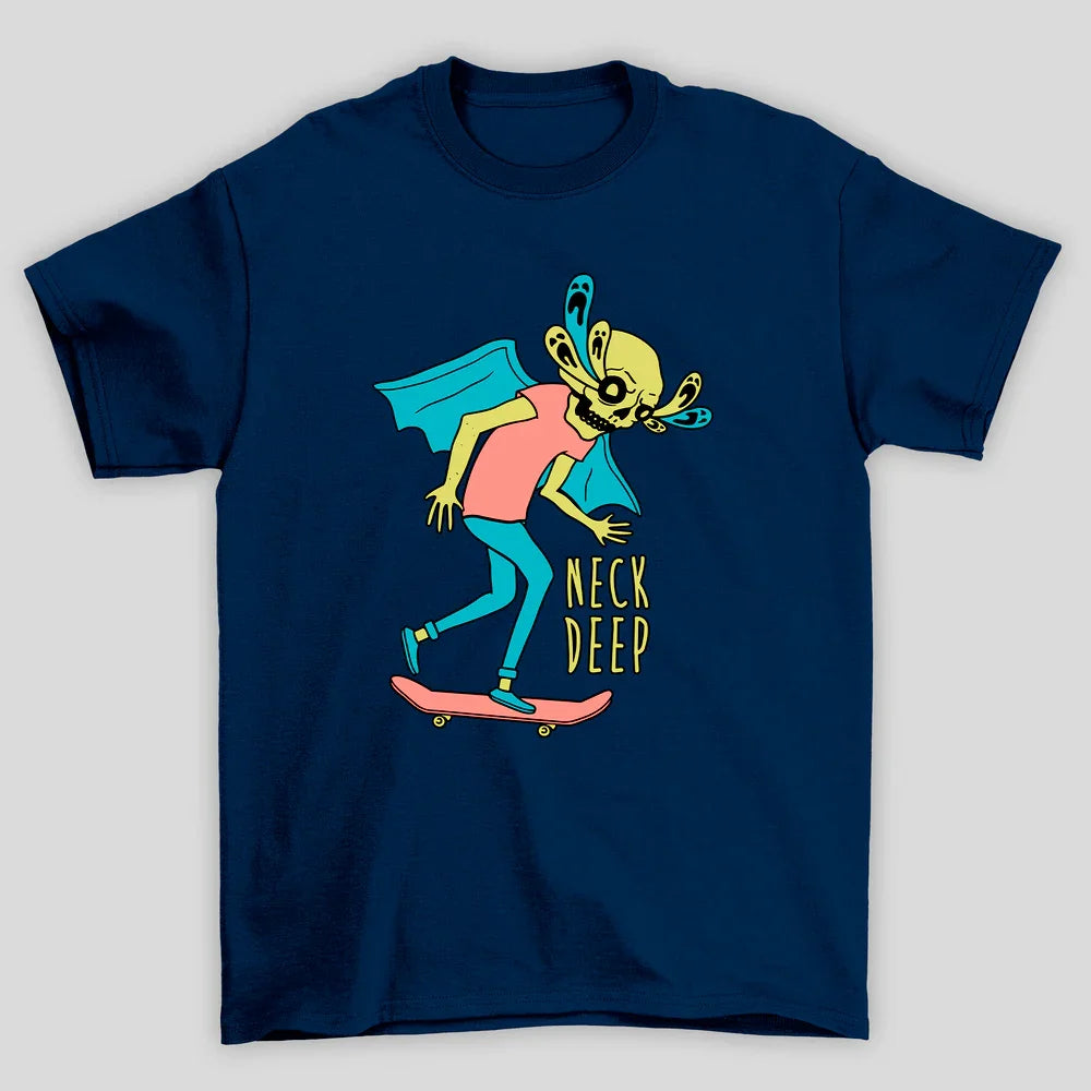 Camiseta Básica Neck Deep SK8