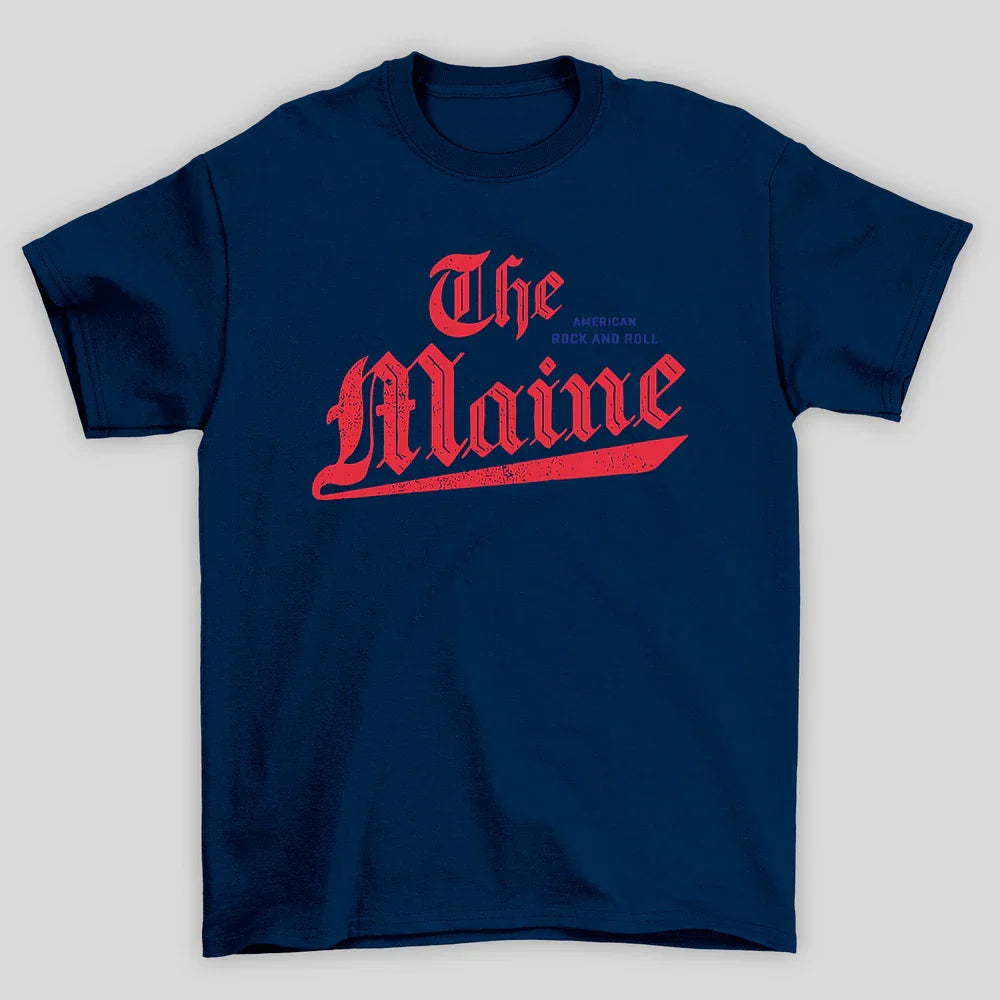 Camiseta Básica The Maine American Rock And Roll
