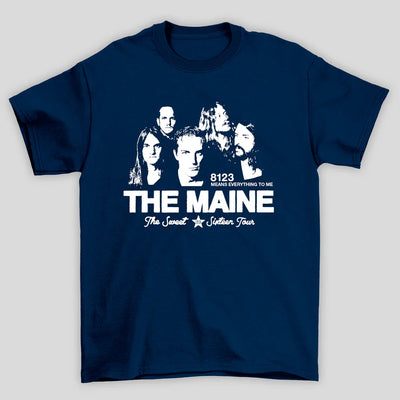 Camiseta Básica The Maine The Sweet Sixteen Tour