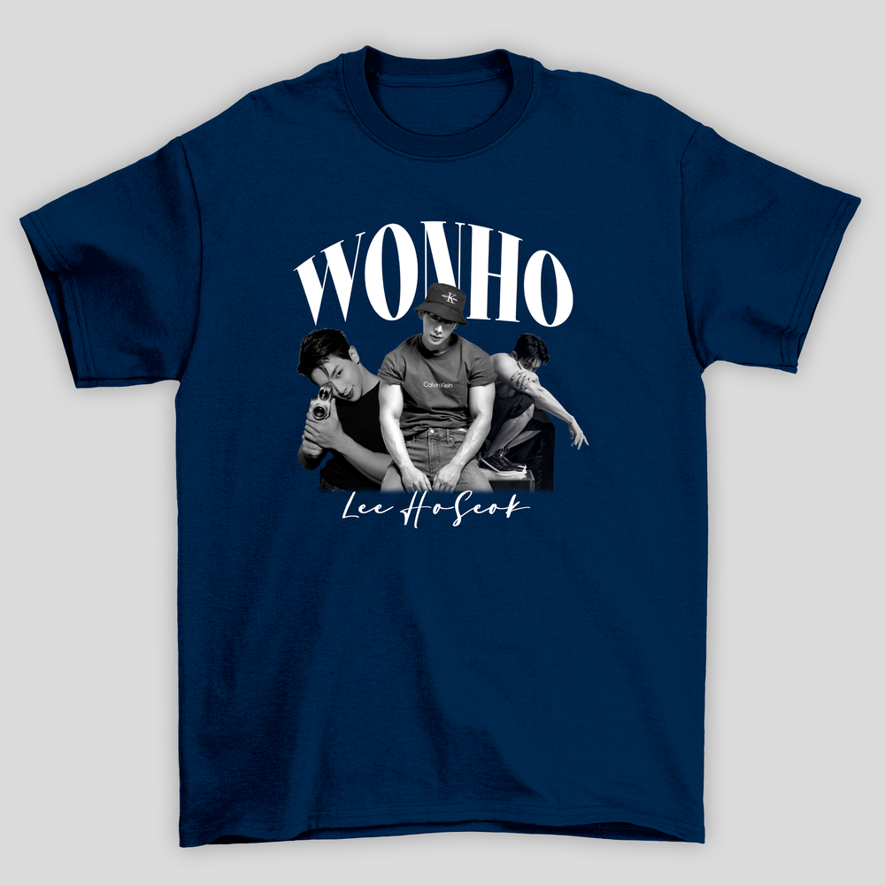 Camiseta Básica Wonho Lee Ho-Seok