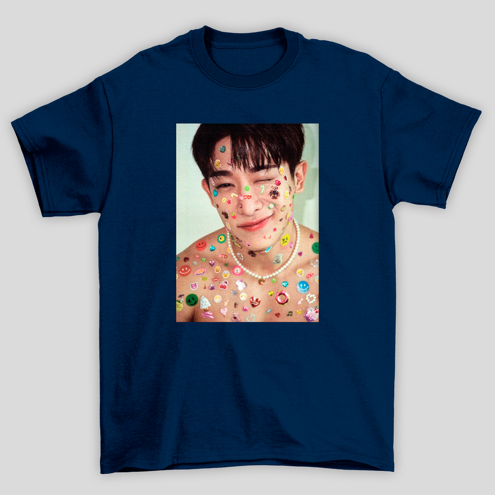 Camiseta Básica Wonho Cute