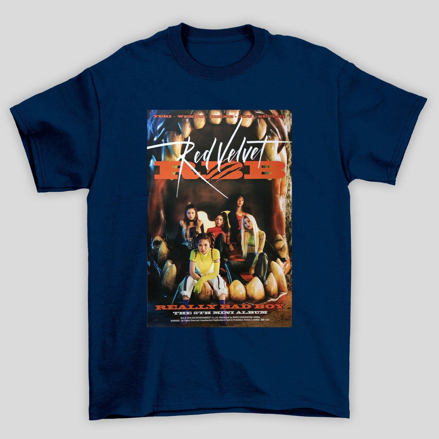 Camiseta Básica Red Velvet Really Bad Boy