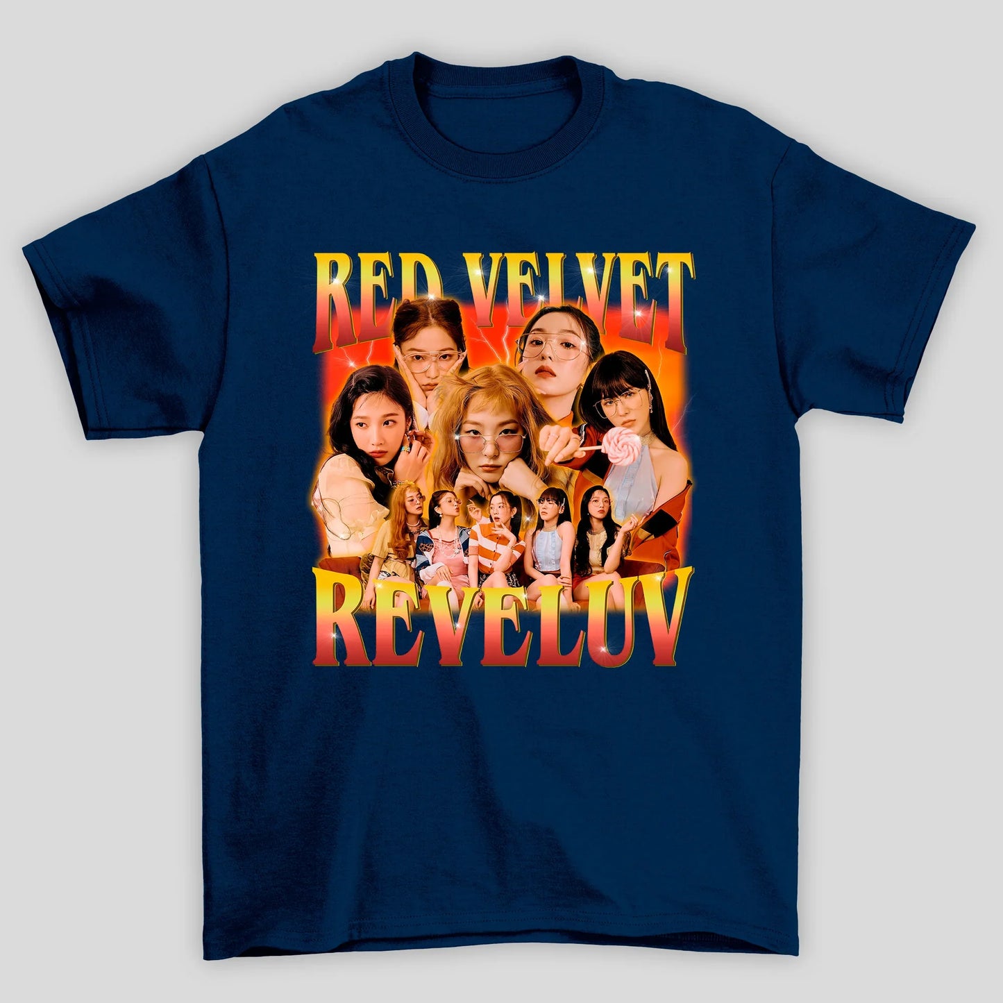 Camiseta Básica Red Velvet Retro