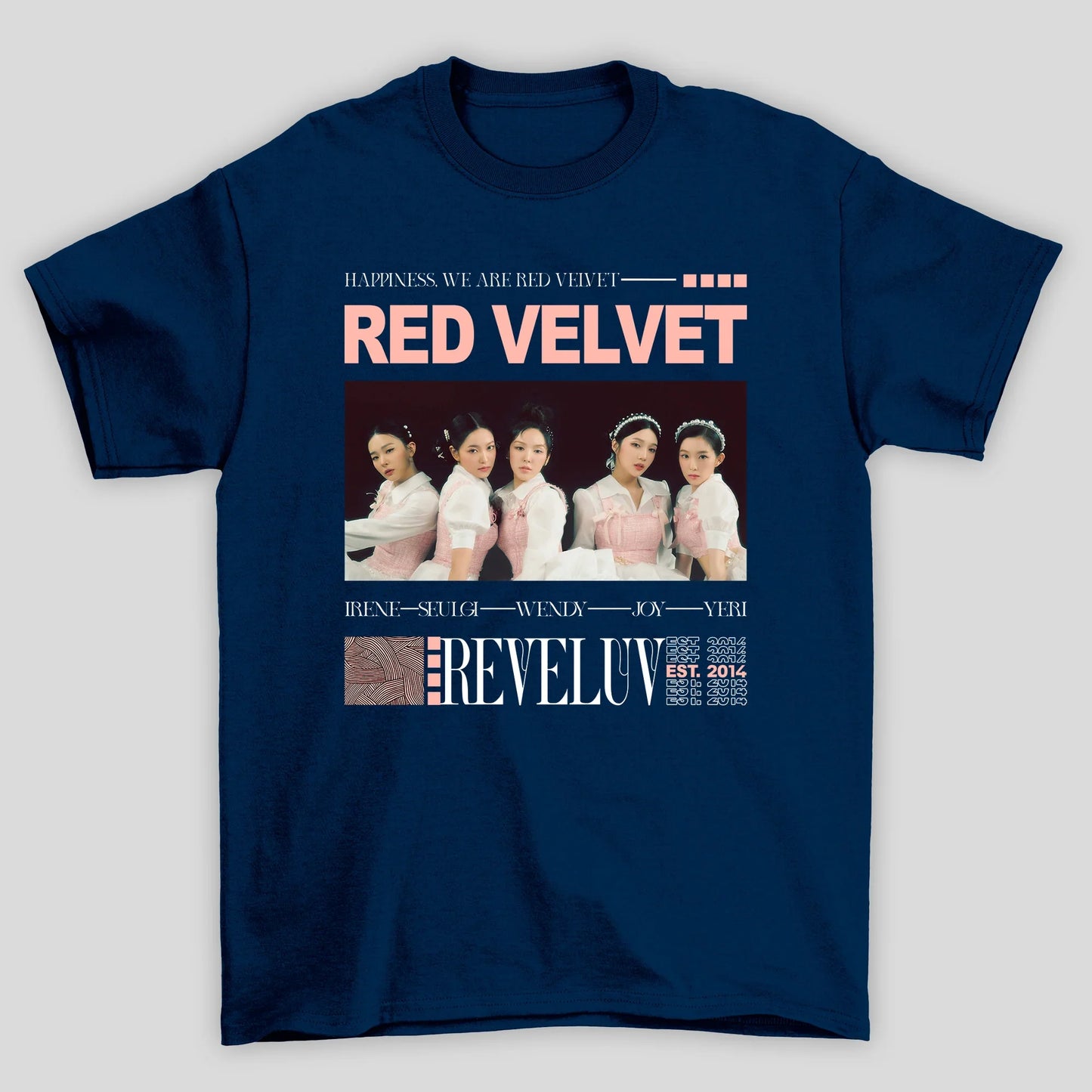 Camiseta Básica Red Velvet Reveluv