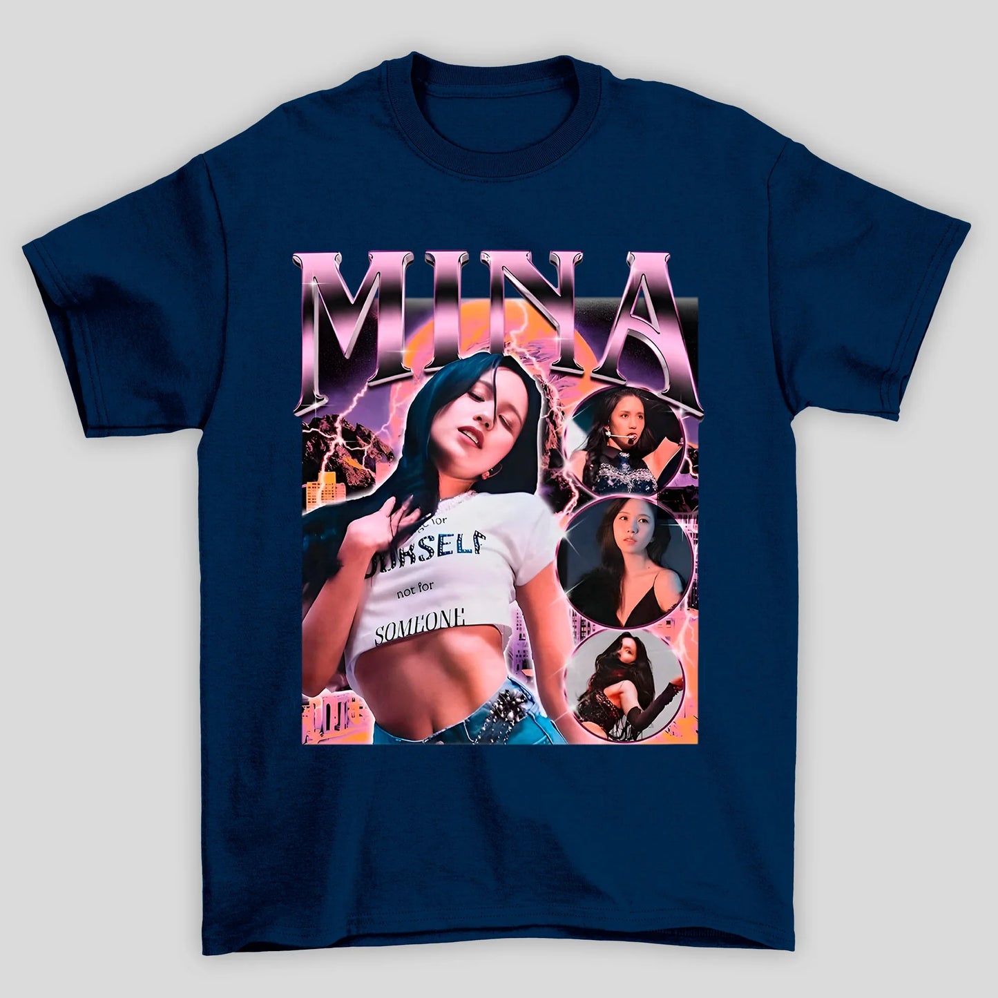 Camiseta Básica Twice Mina K-pop