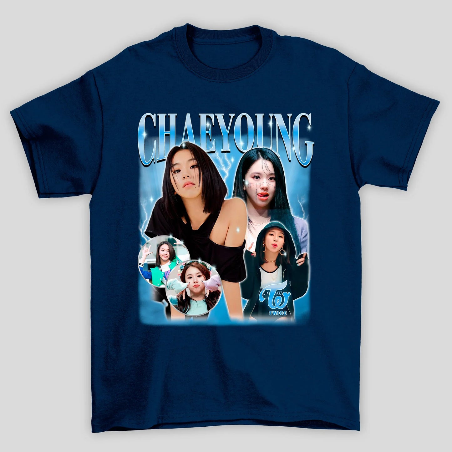 Camiseta Básica Twice Chaeyoung Graphic