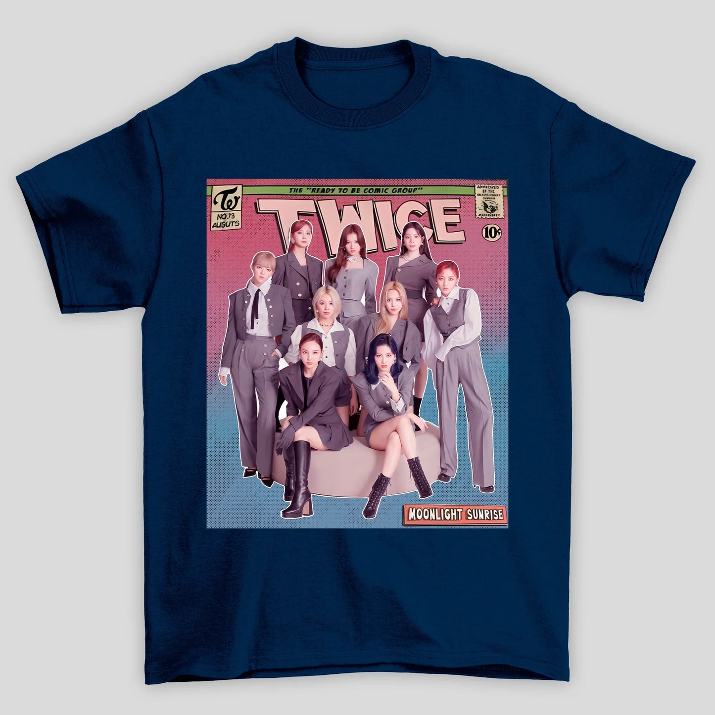 Camiseta Básica Twice Moonlight Sunrise