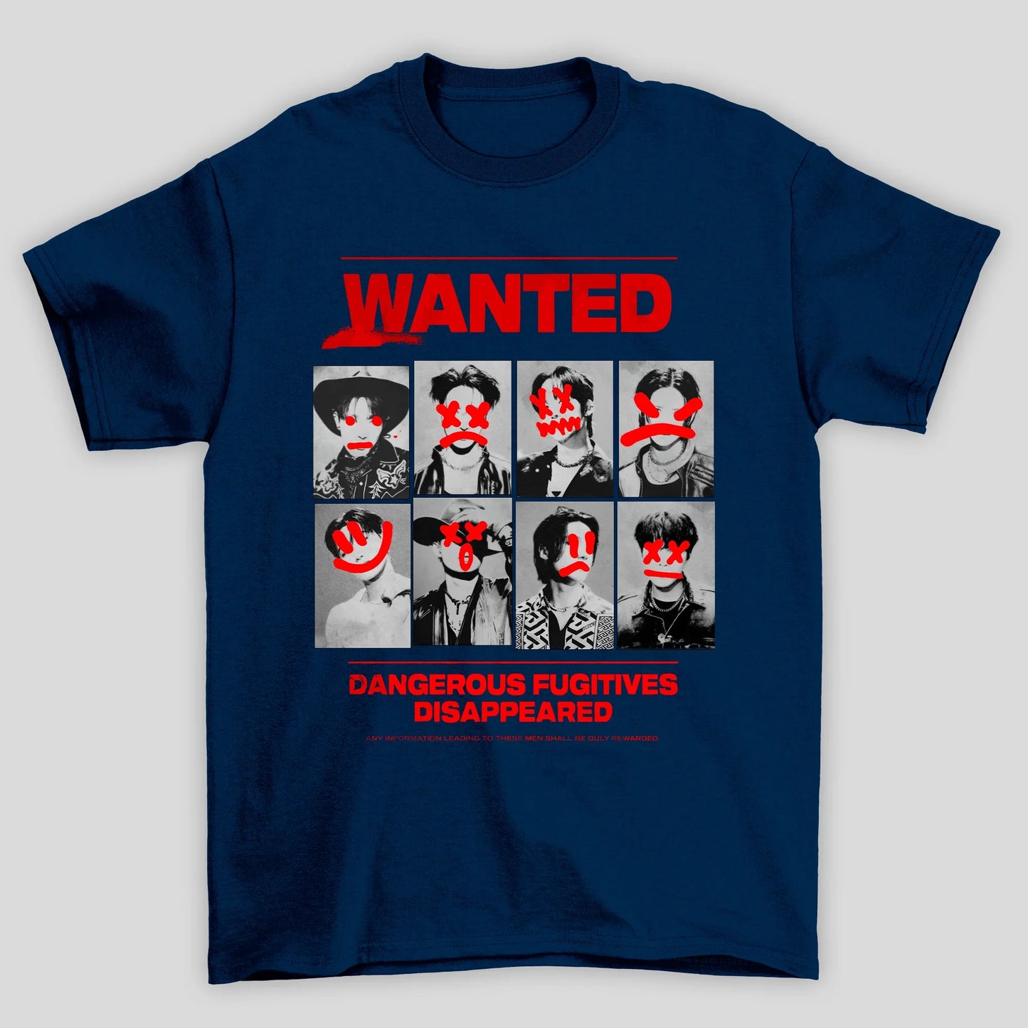 Camiseta Básica Ateez Wanted
