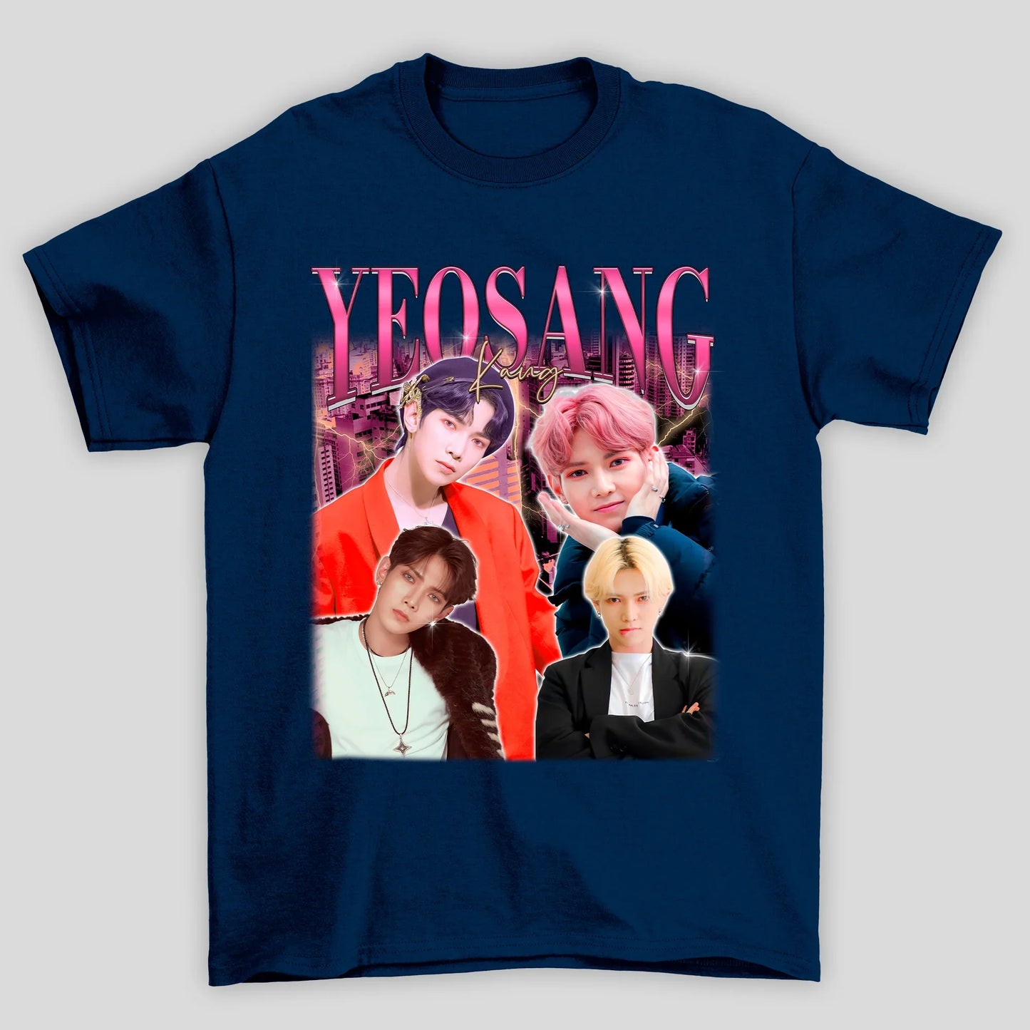 Camiseta Básica  Ateez Yeosang Graphic