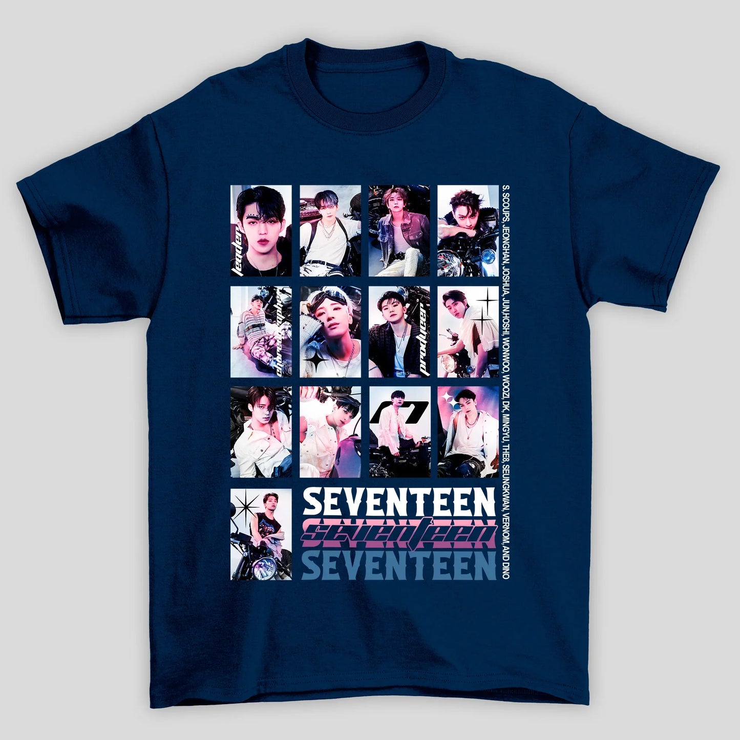 Camiseta Básica Seventeen Be The Sun Tour