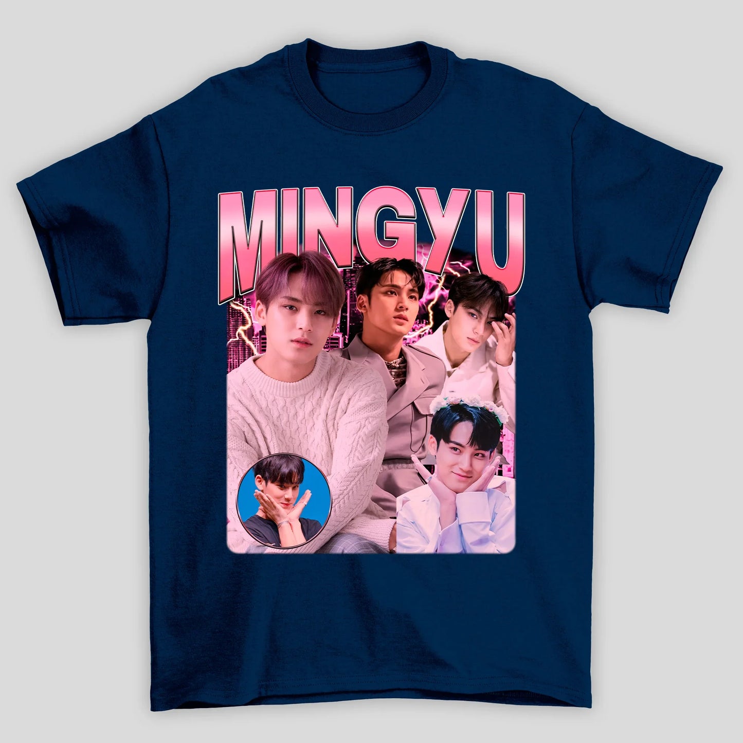 Camiseta Básica Seventeen Mingyu