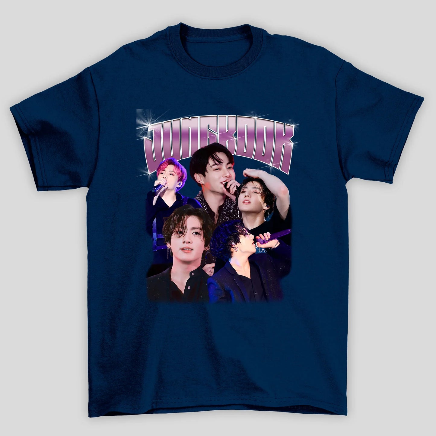 Camiseta Básica BTS JungKook Graphic