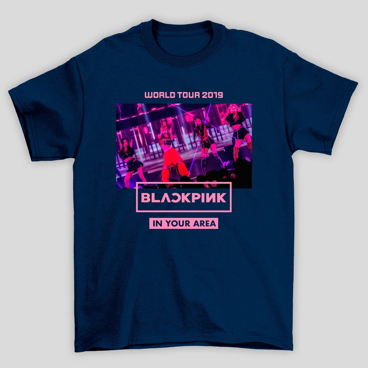 Camiseta Básica Blackpink In Your Area