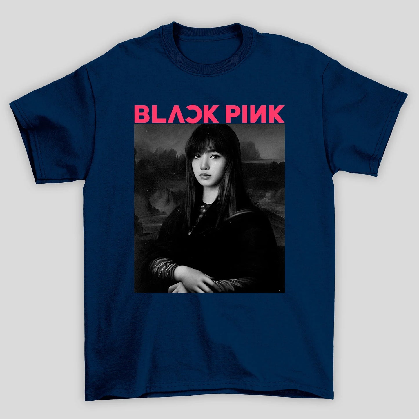 Camiseta Básica MonaLisa Blackpink