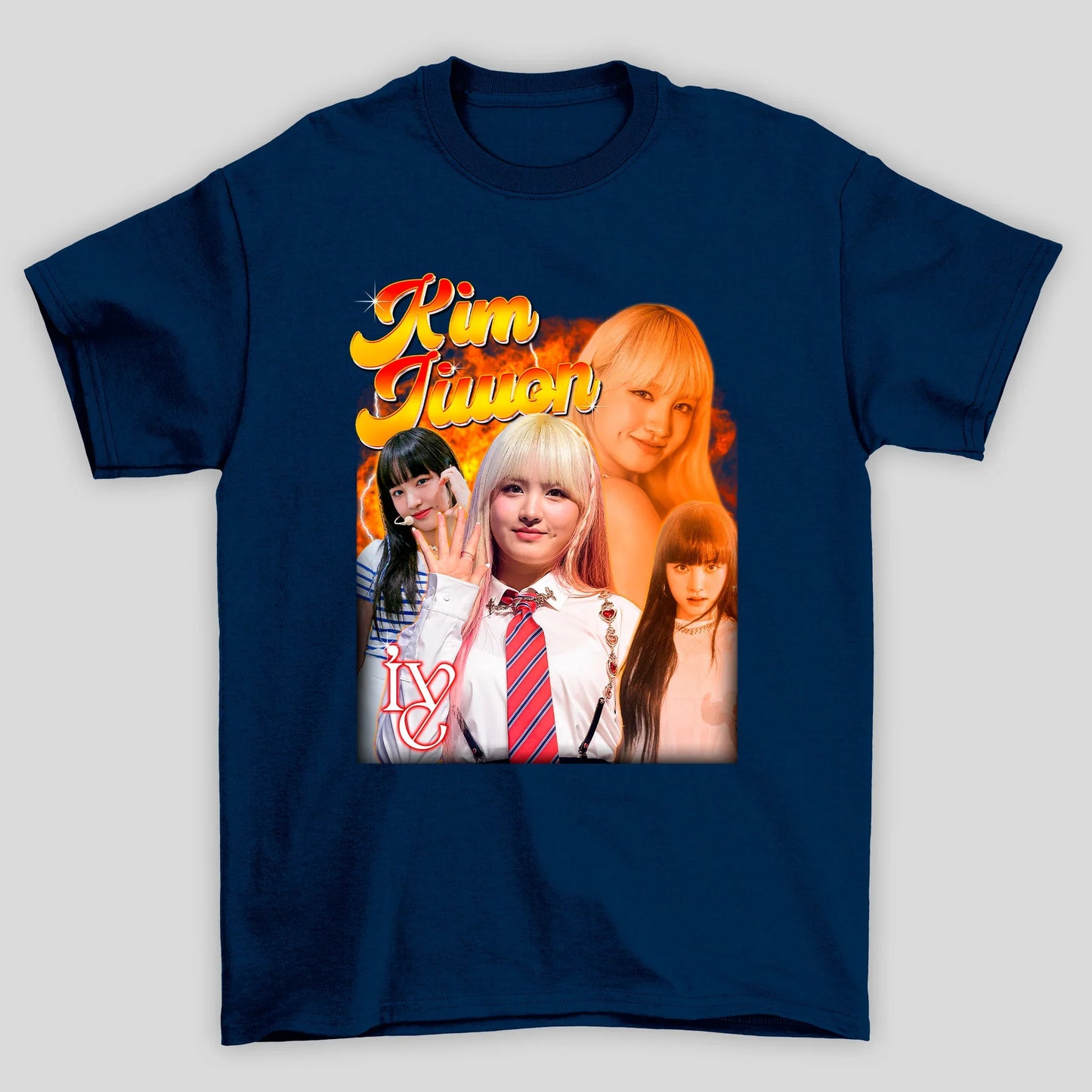 Camiseta Básica Ive Kim Jiwon