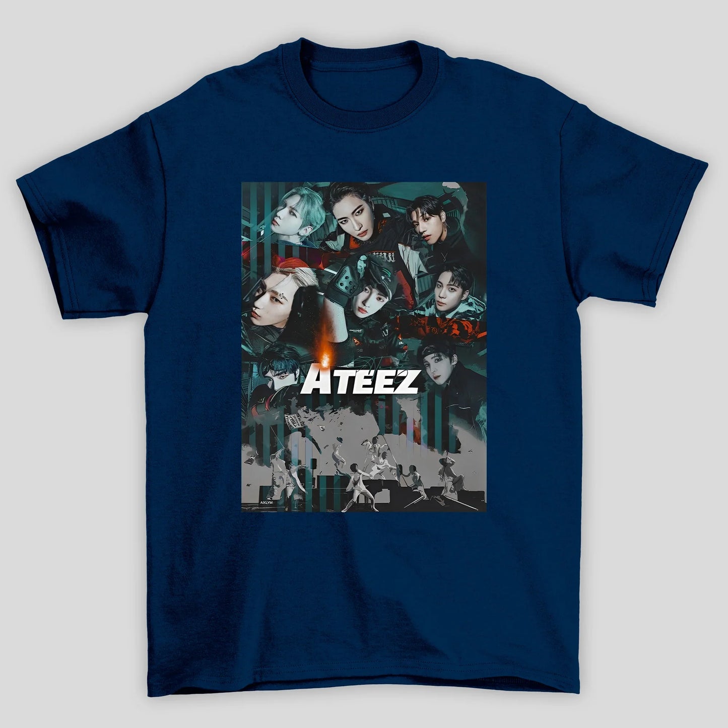Camiseta Básica Ateez Kpop