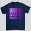 Camiseta Básica BTS Permission To Dance- azul-marinho