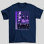 Camiseta Básica BTS Integrantes Roxo- AZUL- MARINHO