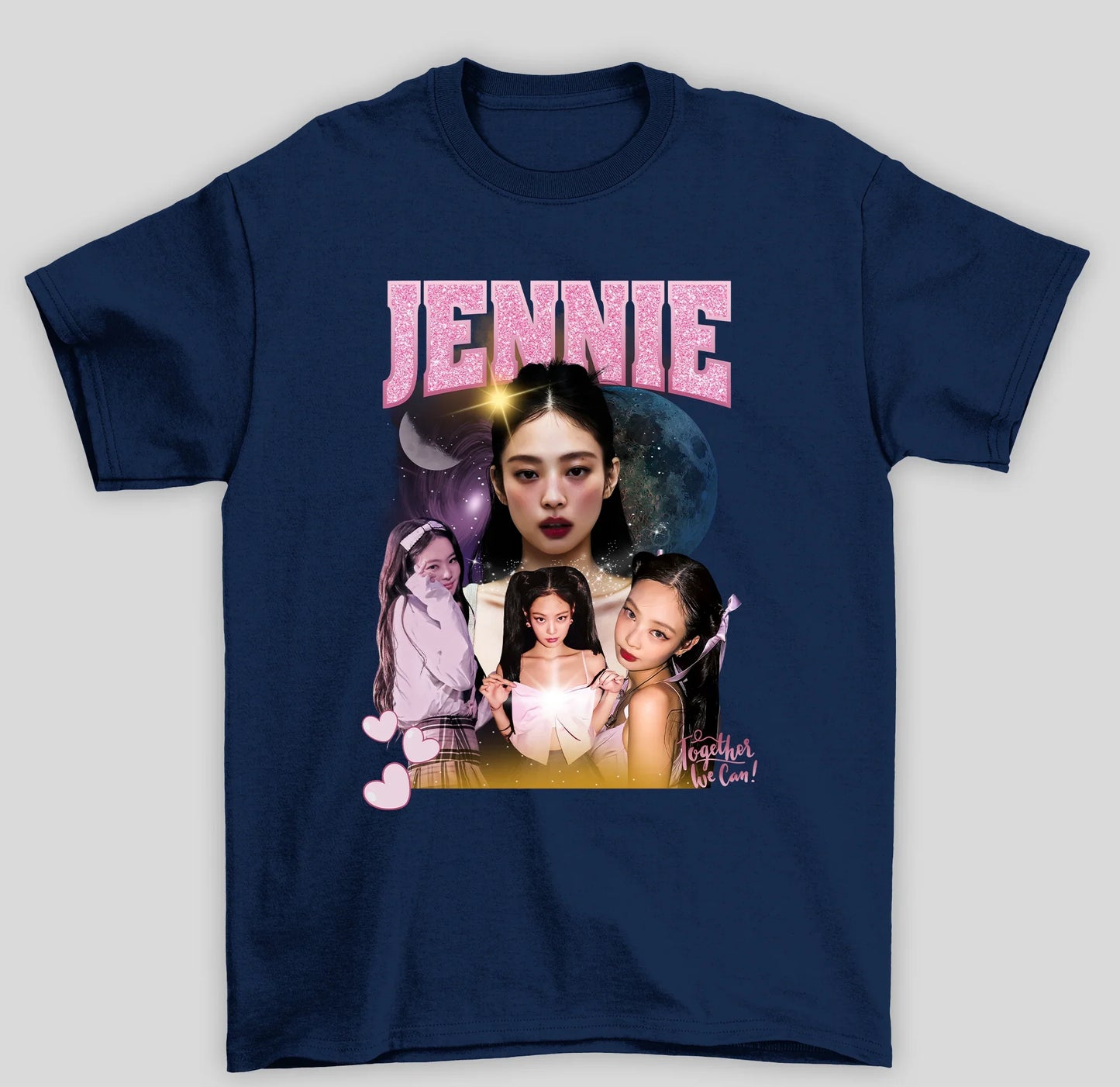 Camiseta Básica Jennie Together We Can