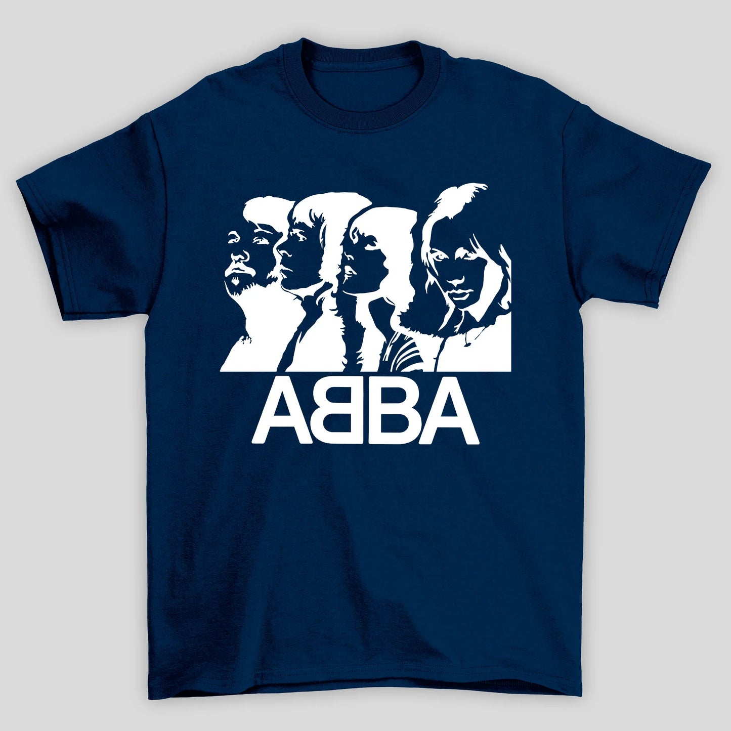 Camiseta Básica Abba Silhueta