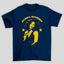 Camiseta Básica Donna Summer Silhueta Amarela