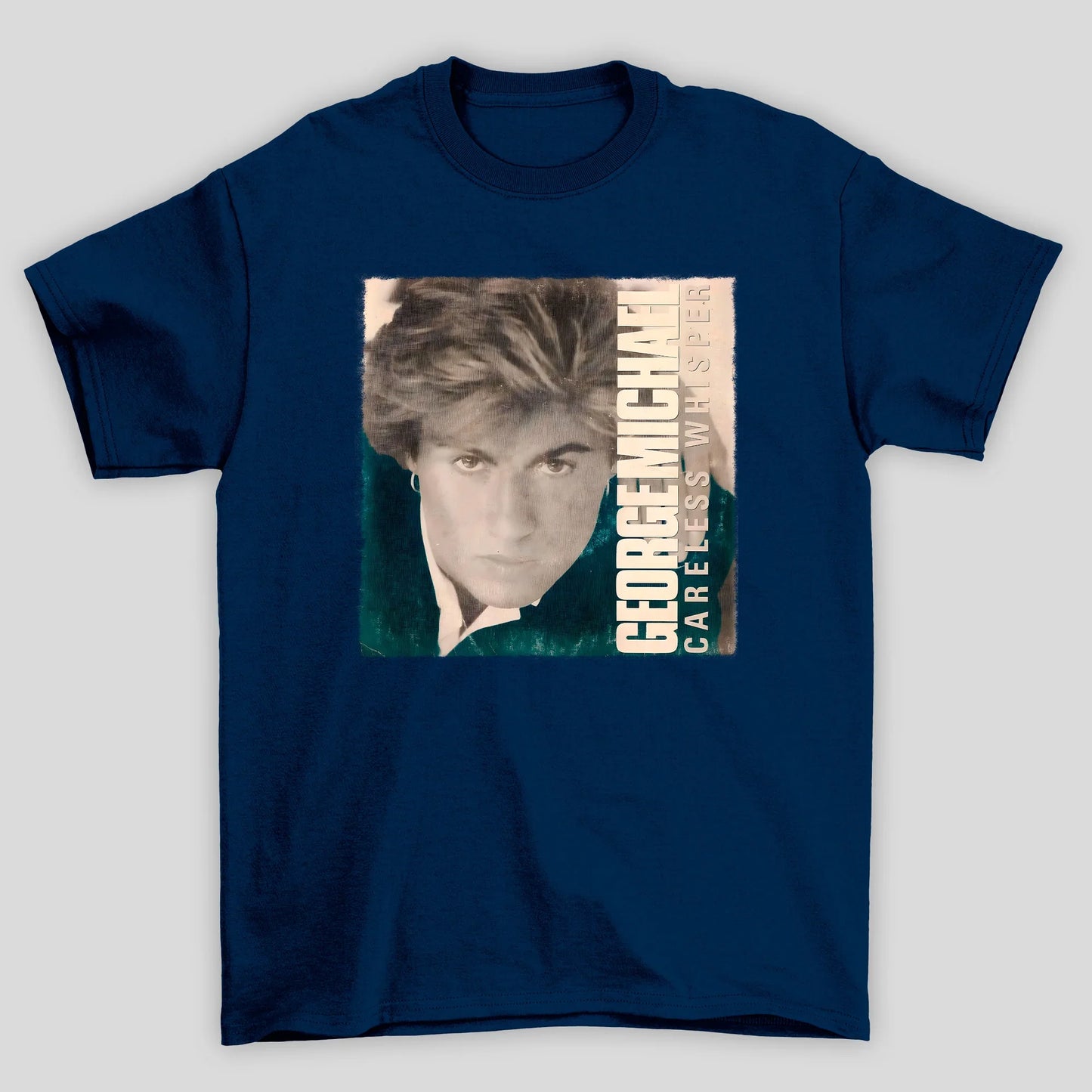 Camiseta Básica George Michael Capa Vinil Careless Whisper