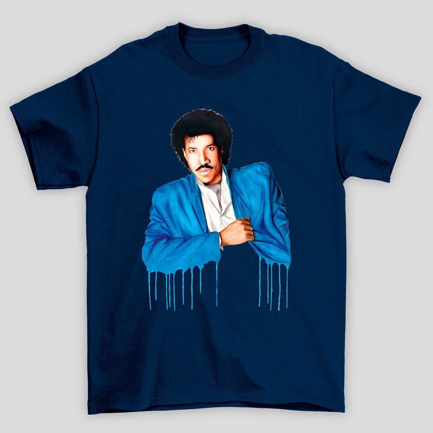 Camiseta Básica Lionel Richie Pintura